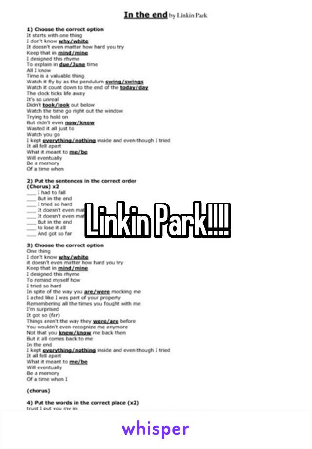 Linkin Park!!!!