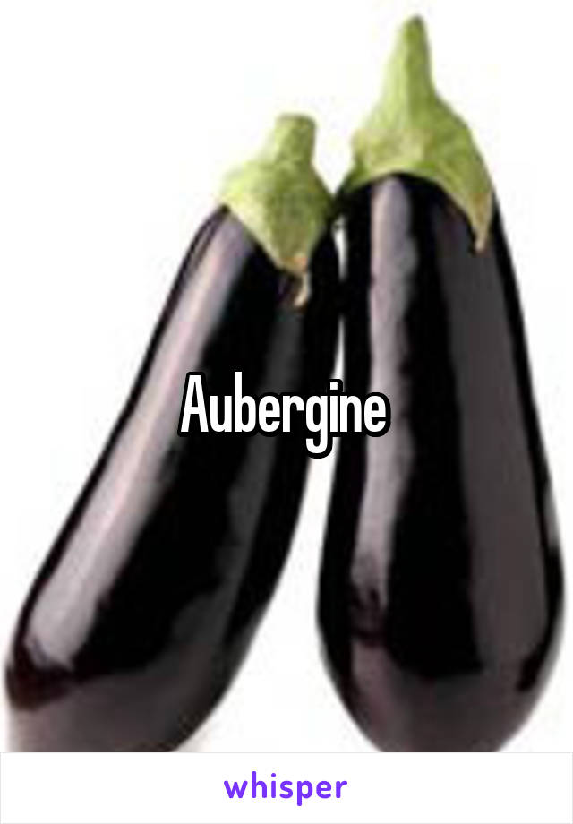 Aubergine 