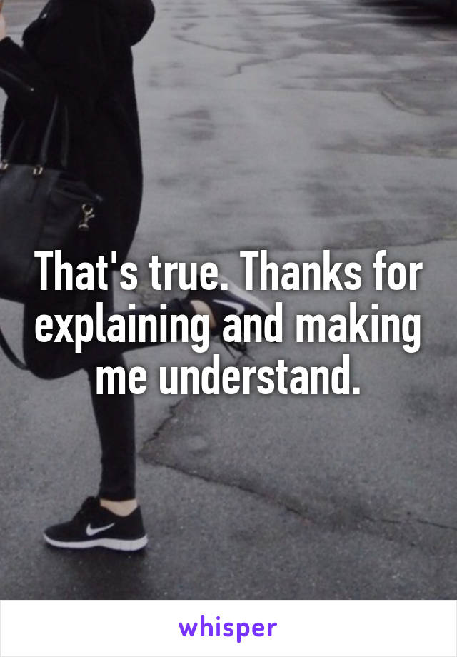 That's true. Thanks for explaining and making me understand.