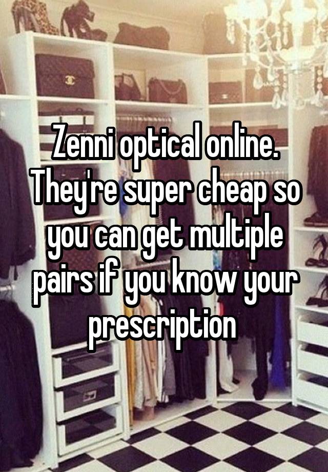 Zenni optical online. They're super cheap so you can get multiple pairs