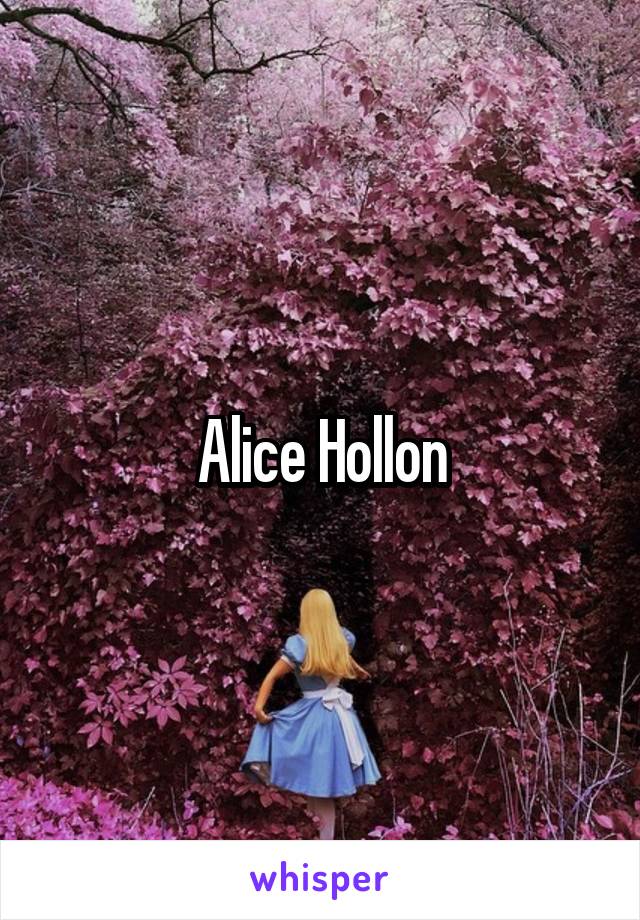 Alice Hollon