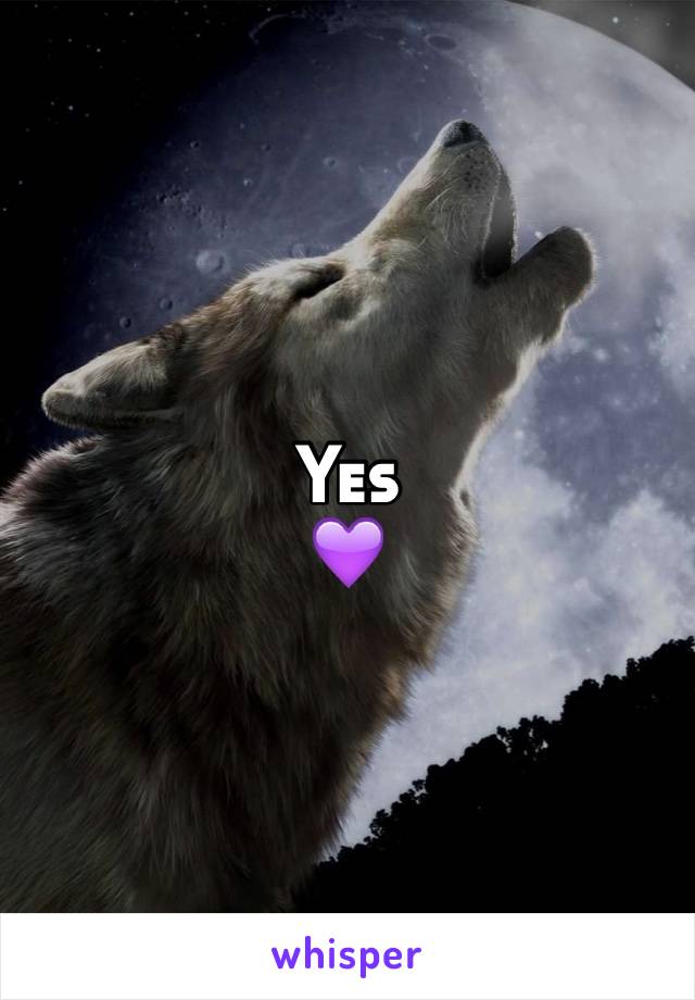 Yes
💜