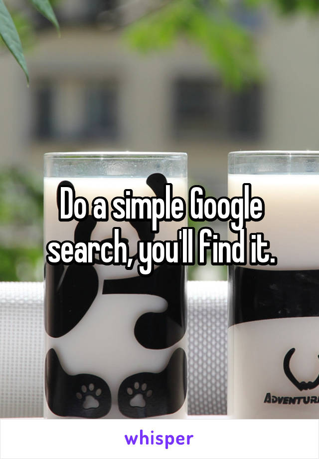 Do a simple Google search, you'll find it.