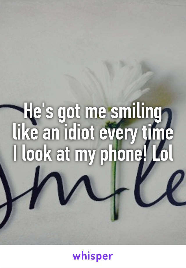 I smile like an idiot - I Love My LSI
