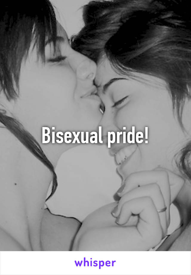 Bisexual pride!