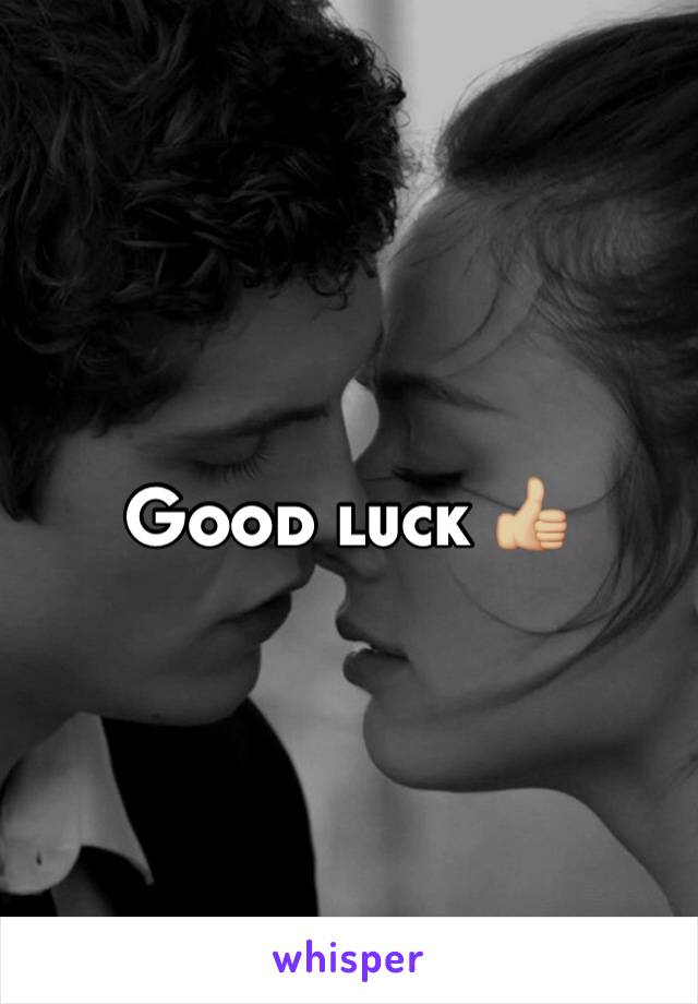 Good luck 👍🏼