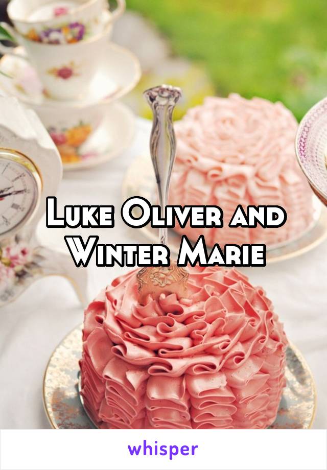 Luke Oliver and Winter Marie