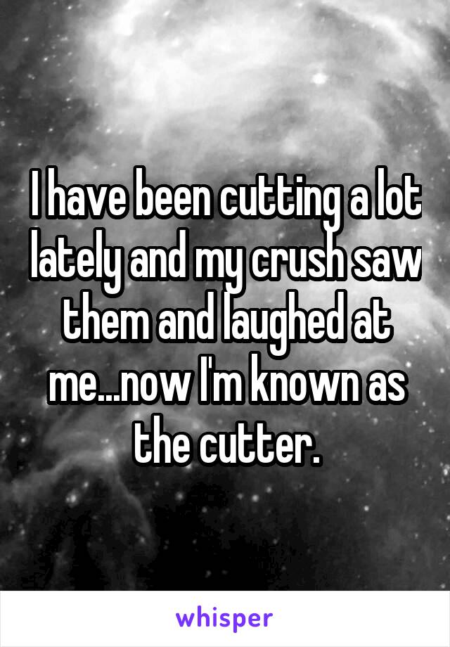 I have been cutting a lot lately and my crush saw them and laughed at me...now I'm known as the cutter.