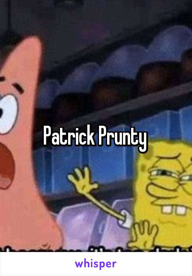 Patrick Prunty 