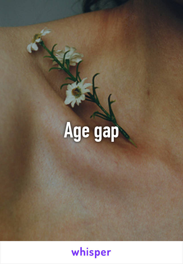Age gap