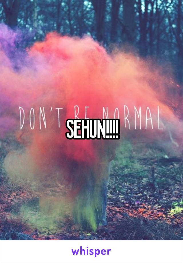 SEHUN!!!!