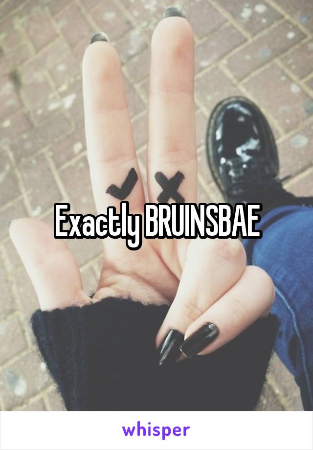 Exactly BRUINSBAE