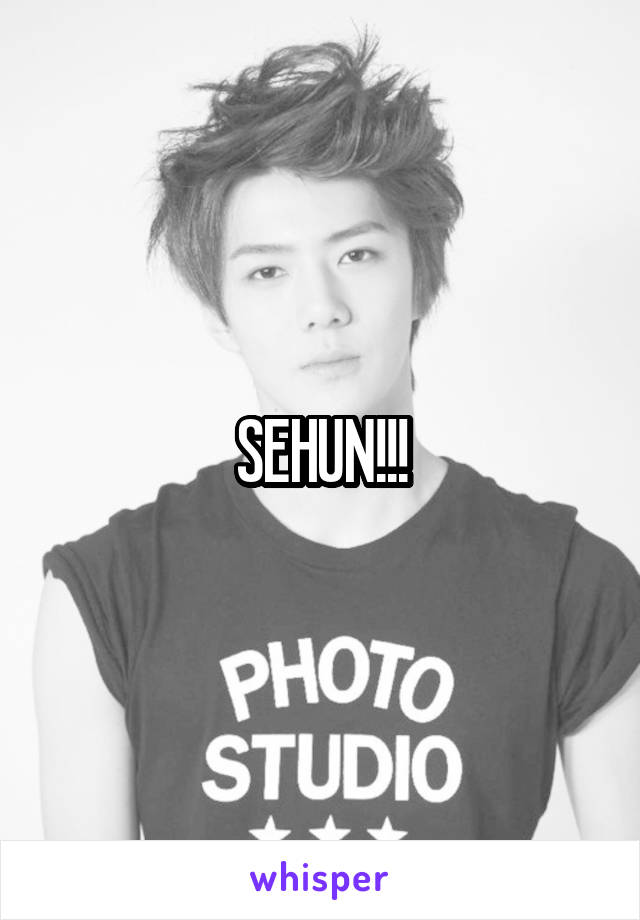 SEHUN!!!