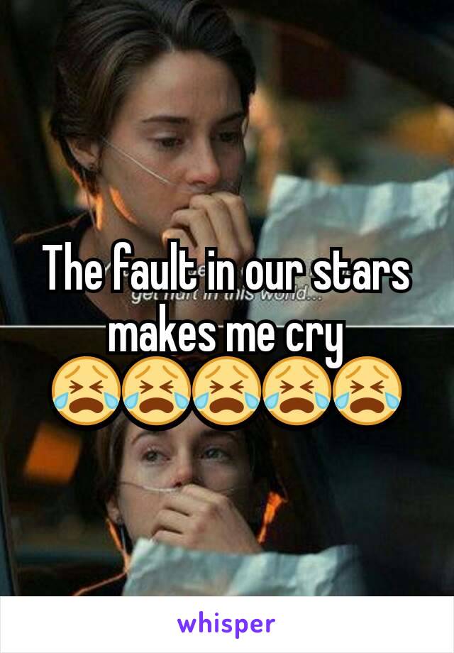 The fault in our stars makes me cry 😭😭😭😭😭