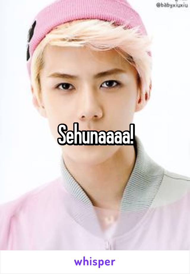 Sehunaaaa!