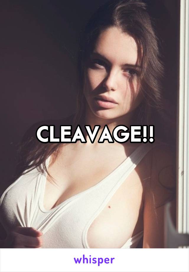 CLEAVAGE!!