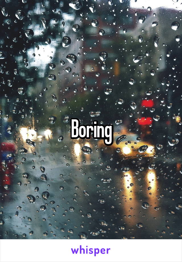 Boring