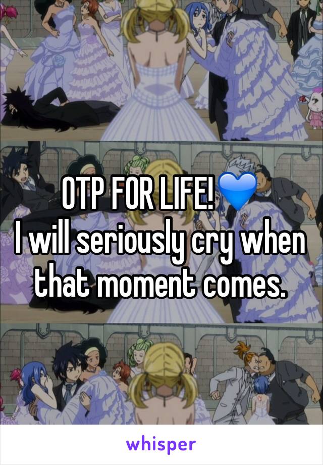 OTP FOR LIFE!💙
I will seriously cry when that moment comes. 