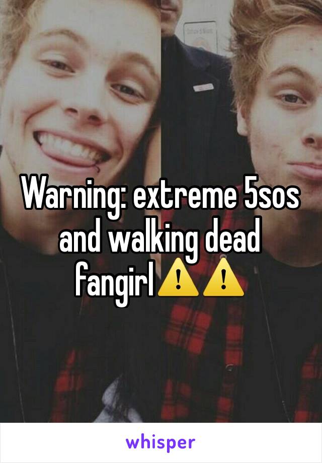 Warning: extreme 5sos and walking dead fangirl⚠️⚠️