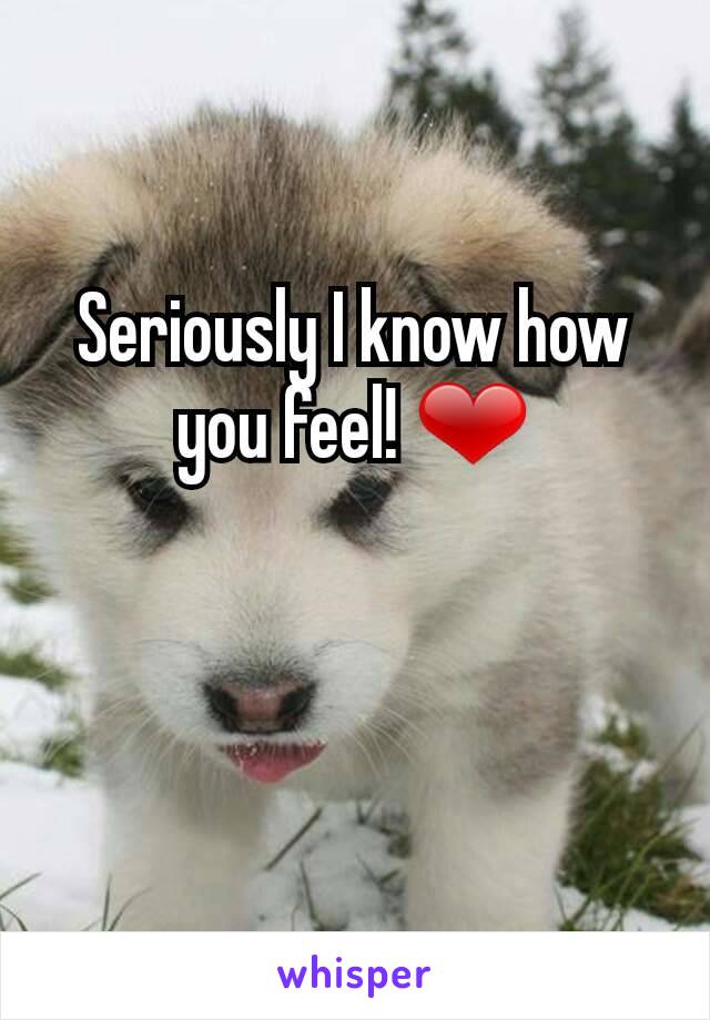 Seriously I know how you feel! ❤