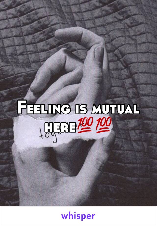 Feeling is mutual here💯💯