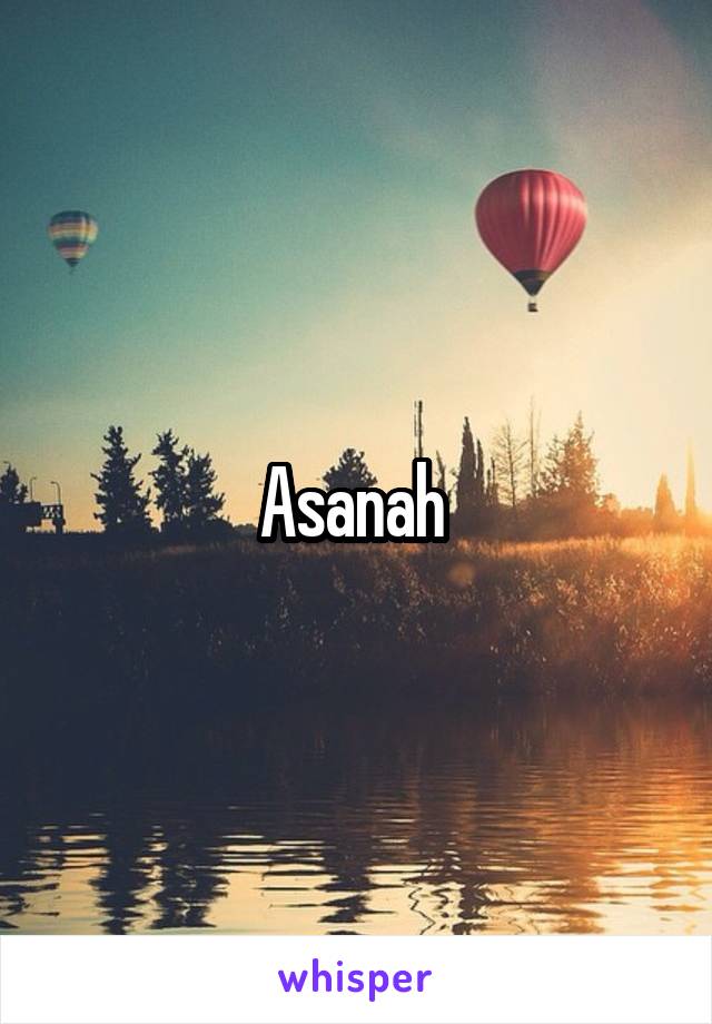Asanah 