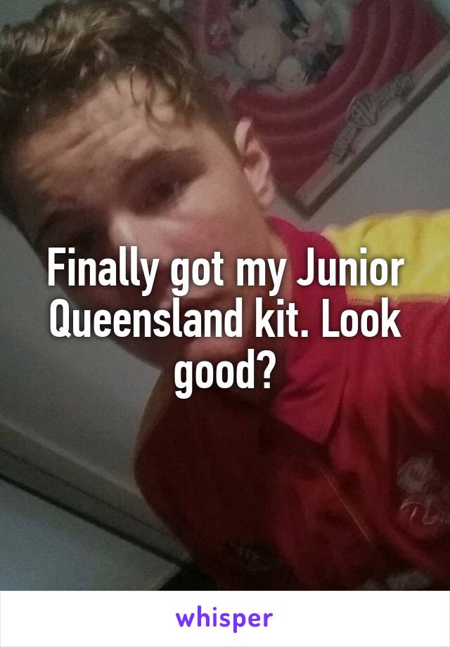 Finally got my Junior Queensland kit. Look good?