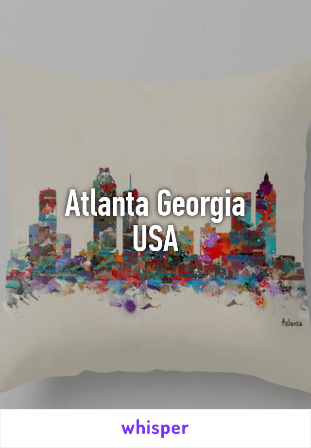 Atlanta Georgia
USA