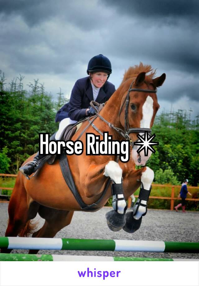 Horse Riding ✴