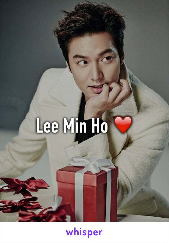 Lee Min Ho ❤️