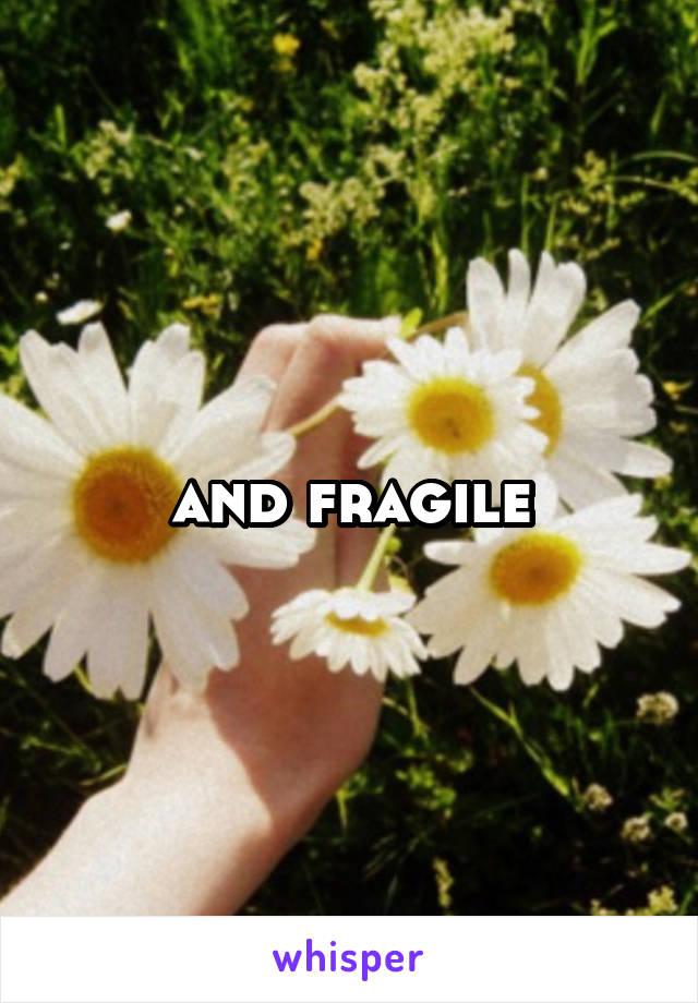 and fragile