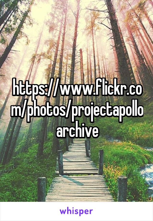 https://www.flickr.com/photos/projectapolloarchive