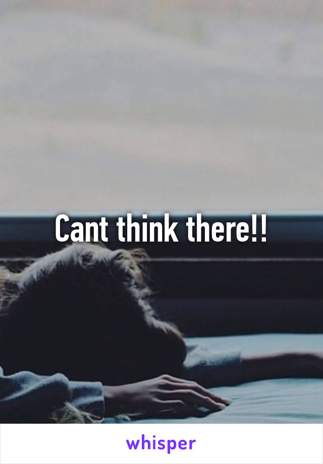Cant think there!!