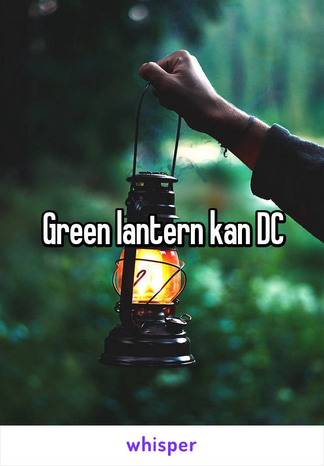 Green lantern kan DC