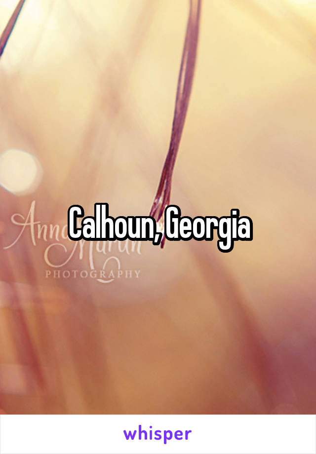 Calhoun, Georgia