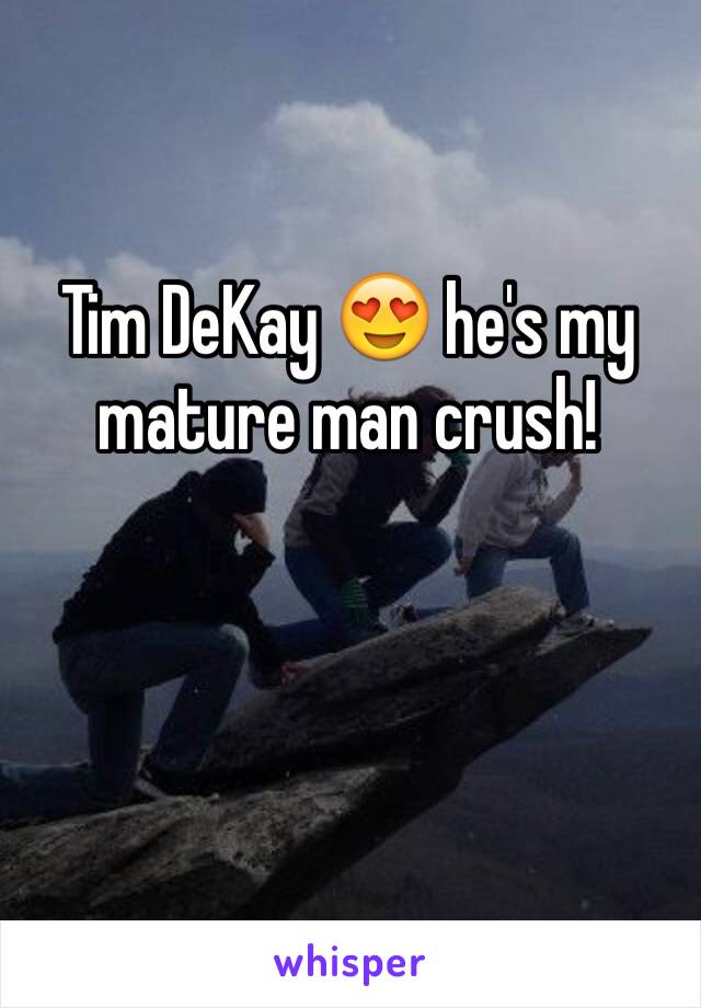 Tim DeKay 😍 he's my mature man crush! 