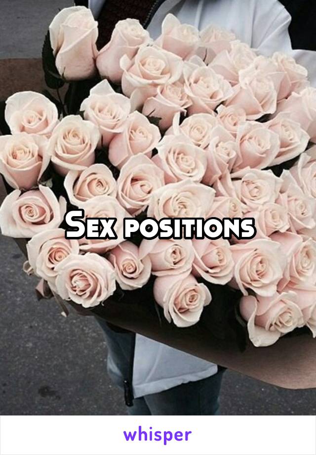 Sex positions