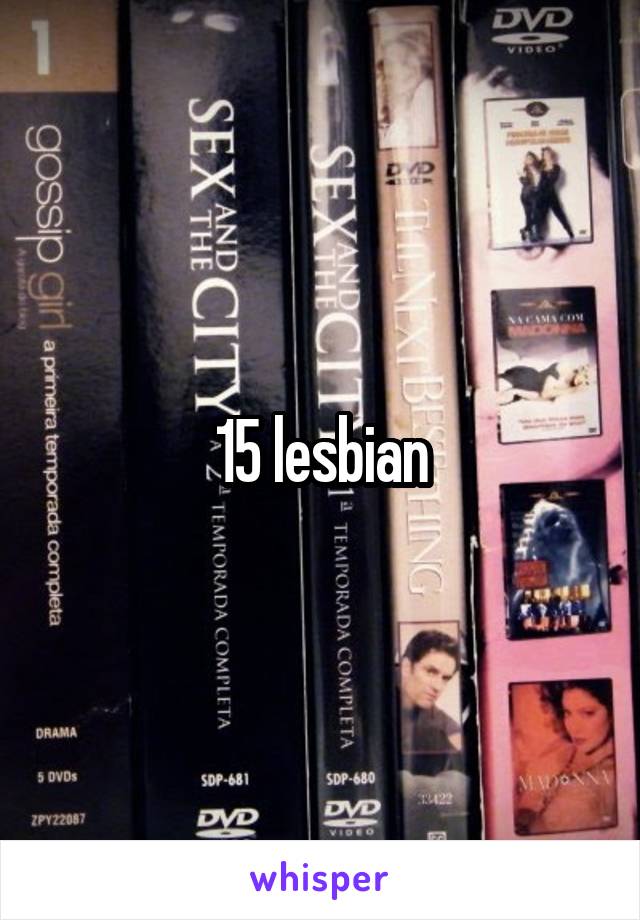 15 lesbian