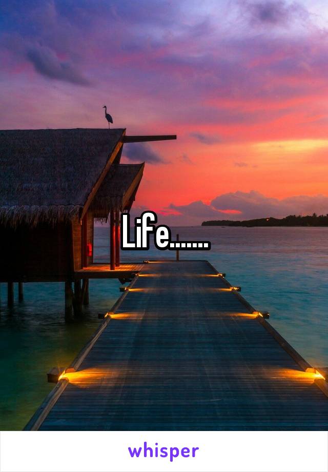 Life.......