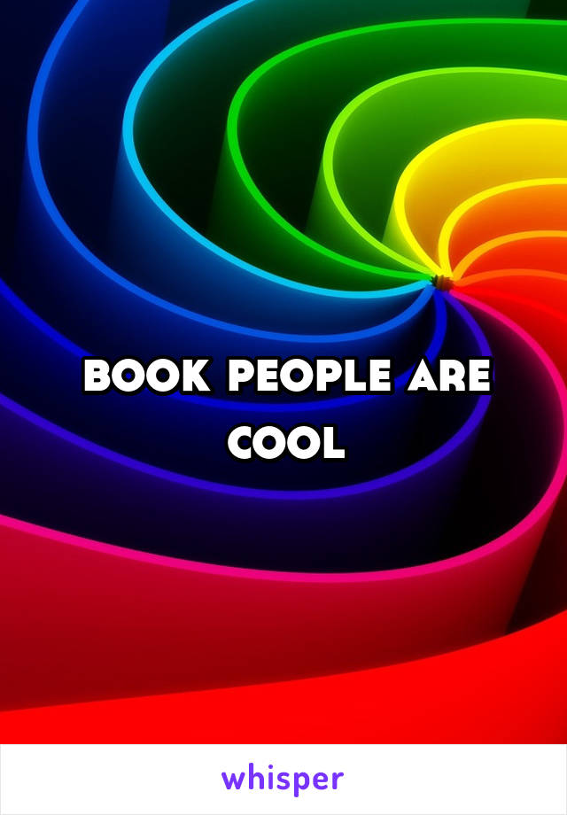 book people are cool