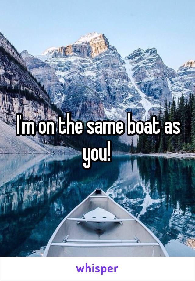 I'm on the same boat as you! 