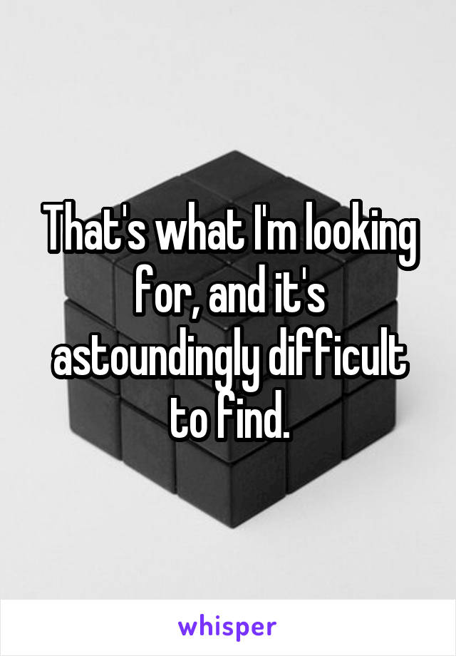 That's what I'm looking for, and it's astoundingly difficult to find.
