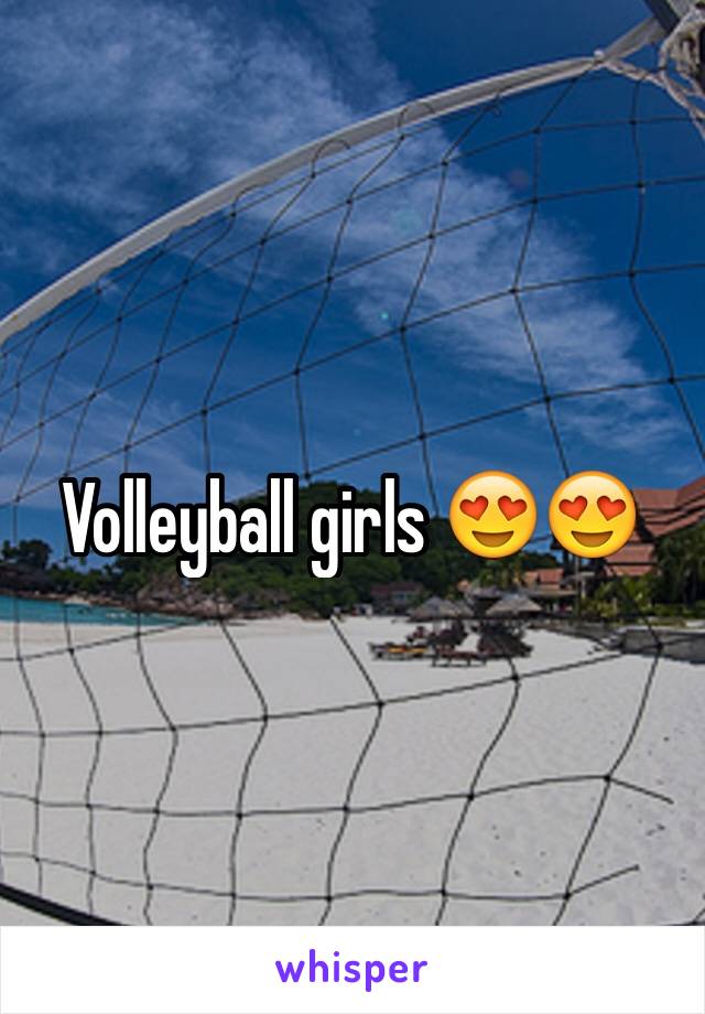 Volleyball girls 😍😍