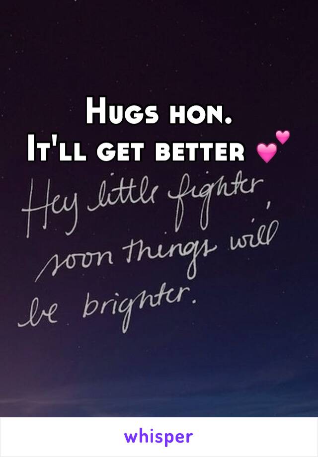 Hugs hon.
It'll get better 💕