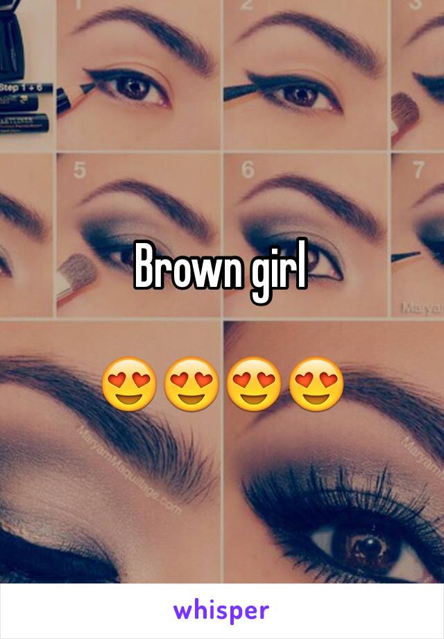 Brown girl

😍😍😍😍