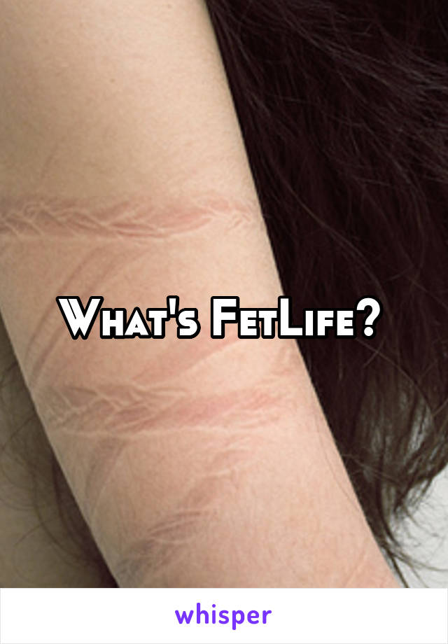What's FetLife? 