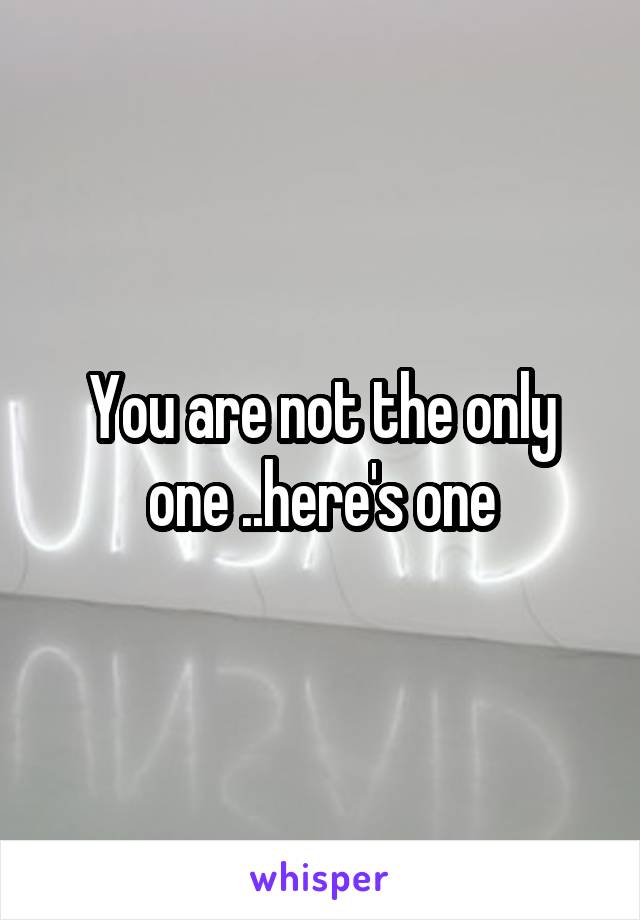 You are not the only one ..here's one