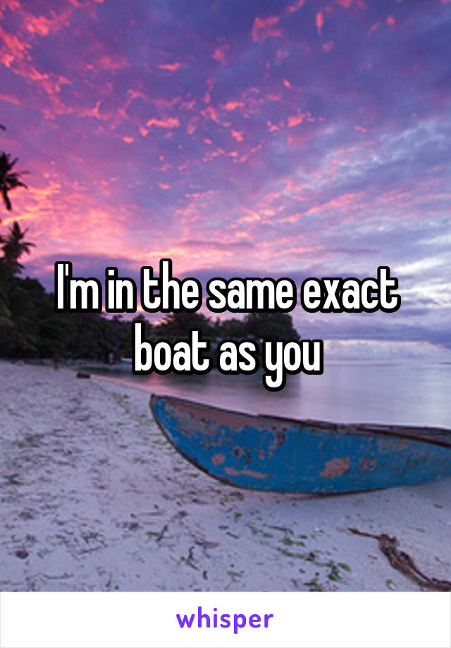 I'm in the same exact boat as you
