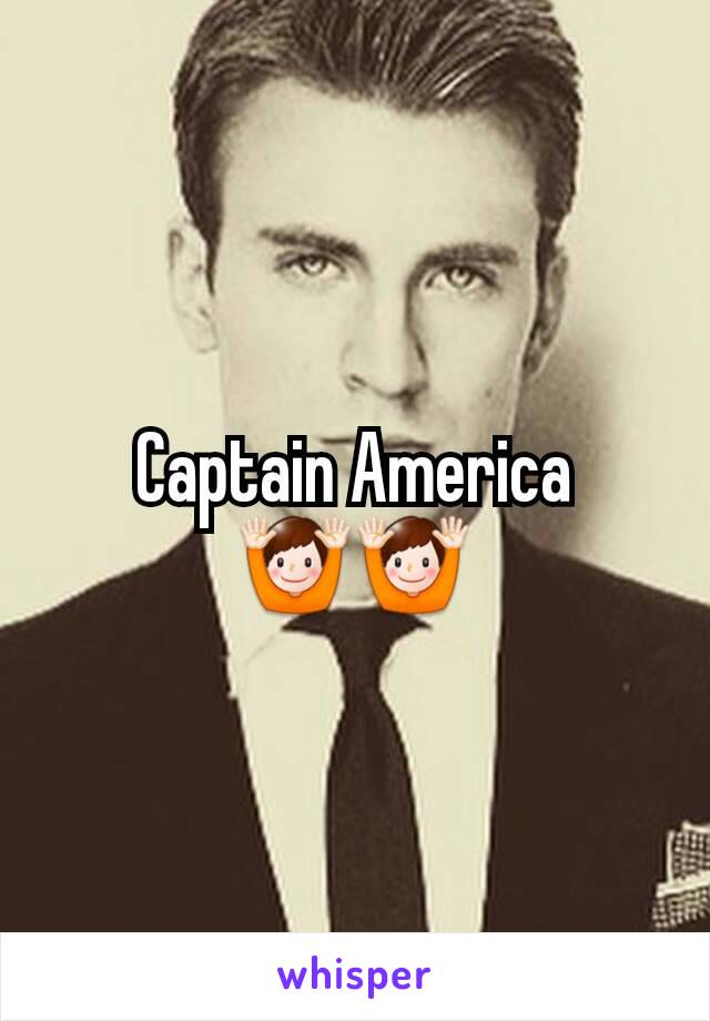Captain America 🙌🙌