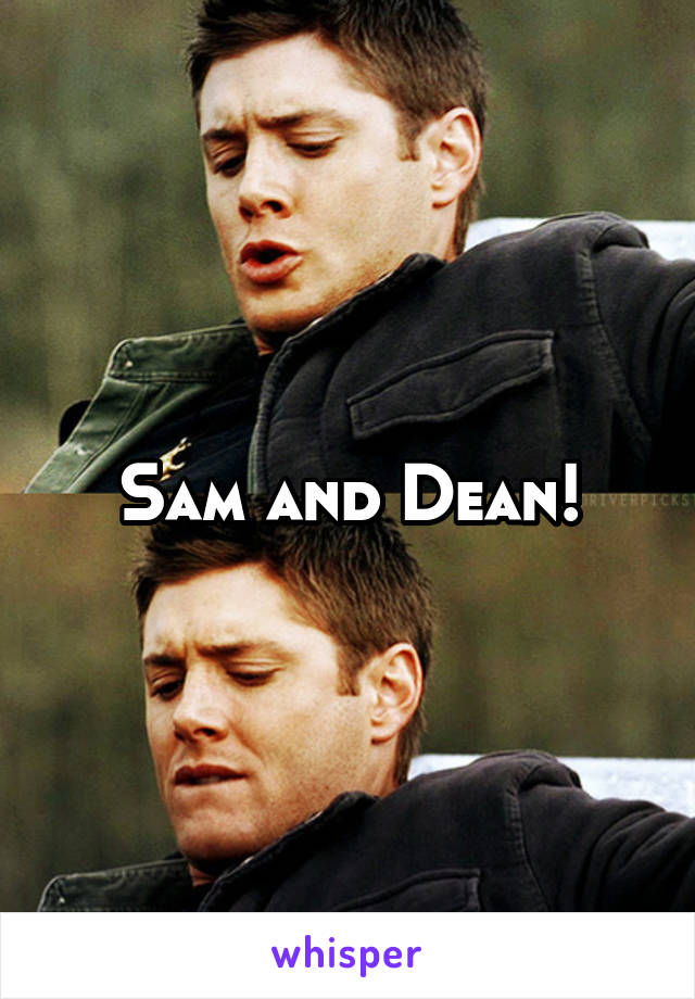 Sam and Dean!